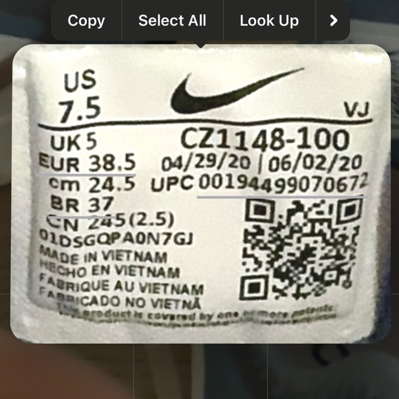 REVOVLE NIKE REACT ART3MIS RTL SNEAKER - Picture 6 of 11